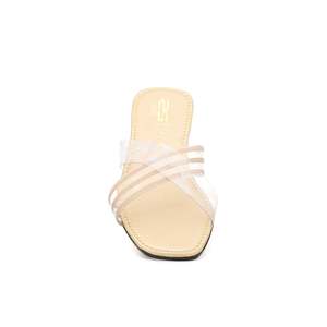 รองเท้าแตะ CL1223ลายสัตว์ลำลองสีทอง - Product Image 1