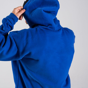 Sudadera con capucha de lavado Vintage para hombre, ropa de calle de peso pesado de algodón 100%, de gran tamaño Sudadera con capucha, sudadera con hombros caídos en blanco lavada con ácido para hombre - Product Image 6