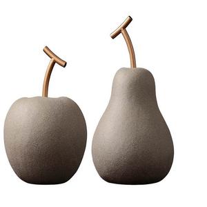 Sculpture en forme de poire de la plus grande qualité Sculpture en métal personnalisée Design élégant Utilisation de table de bureau à domicile au prix de grossiste - Product Image 4