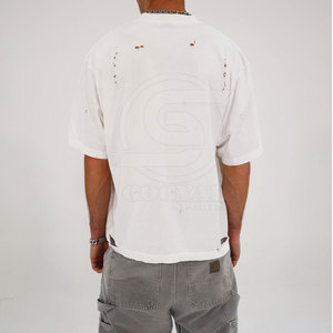 Camisetas de Hombre de Primera Calidad, Estilo Desgastado, Poliéster/Algodón, Secado Rápido, Ecológicas, Transpirables, Colores y Tallas Personalizables - Product Image 4