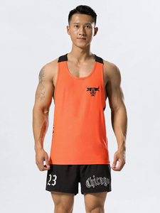 เสื้อกล้ามออกกำลังกายสำหรับผู้ชายเสื้อกล้ามระบายอากาศได้ดีแห้งเร็ว - Product Image 2