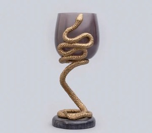 Superbe porte-bougie en forme de serpent le plus attrayant idéal pour la décoration de la table à manger du salon et de la pièce maîtresse - Product Image 4