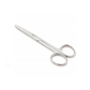 Instrumento oftálmico Manual de 14cm de alta calidad, tijeras médicas de acero inoxidable para vendaje quirúrgico, diseño Romo Curvo - Product Image 3