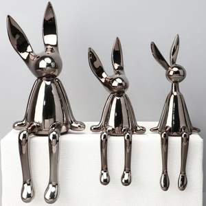 Dauphins dos dessus de table Accents meilleure vente doré brillant décor à la maison bureau utilisé bureau - Product Image 4