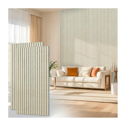 Eco-Friendly Modern Wood Acoustic Panels Veneer Finish Soundproof Interior Design for Warehouses Wholesale Manufacturer