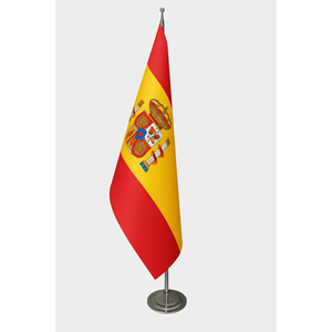 Drapeaux d'intérieur imprimés numériquement en aluminium et fibre de verre pour jardins, voitures, événements, style fanion (matériaux plastique et polyester) - Product Image 1