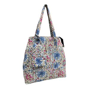 Handcrafted Quilted Fashion <b>Handbag</b> Purse with <b>Sequined</b> Decoration Latest Design for Export - Product Image 1