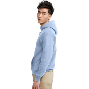 เสื้อฮู้ดดี้ผ้าฝ้ายออร์แกนิค 100% ลายพื้น พิมพ์ลายดิจิทัล สำหรับฤดูหนาว ขายส่งจำนวนมาก ปี 2025 ขายดีที่สุด - Product Image 2