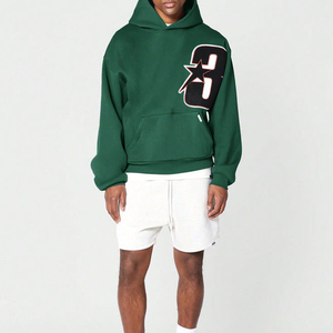 Hot Selling Men Chenille Embroidery Hoodies Casual Wear New <b>Design</b> Adults Sizes Breathable Men Chenille Embroidery hoodies - Product Image 2