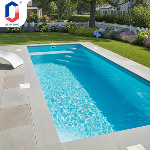 Easy to Assemble Fiberglass <b>Pool</b> Kit UV Protected and Eco-Friendly for Backyard Fun and Relaxation - Product Image 2