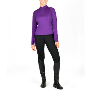 Venta al por mayor de tallas grandes mujeres de equitación señoras conjuntos último diseño mejor moda mujeres caballo pantalones base capa conjuntos - Product Image 1