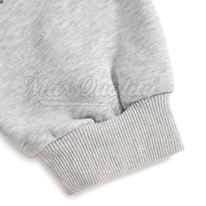 Service OEM, best-seller, design haut de gamme, sweats à capuche pour hommes avec strass, 100% coton, polaire d'automne, léger, confortable, streetwear - Product Image 4