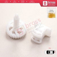 محرك قفل صندوق السيارة الخلفي BDP922-1 مع مجموعة تروس (قطعتان) 1T0827505