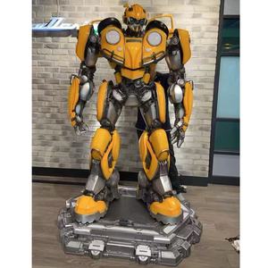 <span class=keywords><strong>2025</strong></span> ngoài trời New Arrival 220cm cuộc sống cao Kích thước thực tế Bumble Bee <span class=keywords><strong>Robot</strong></span> trang phục nhựa điêu khắc cho trang trí nội thất - Product Image 2