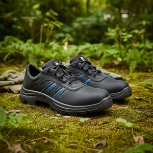 ANDY รองเท้าเซฟตี้ S3ต่ำ SRC EN20345สีดำ/ สีฟ้าขนาด43 W .l - Product Image 3