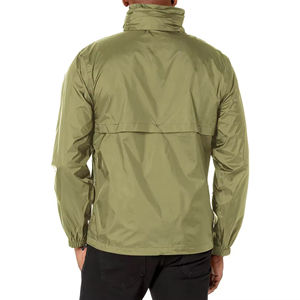 Chaqueta Cortavientos de Gran Calidad para Hombre, Impermeable, Estilo Urbano, Forro de Invierno, Ligera, de Lona, con Cuello Alto, para Correr - Product Image 5