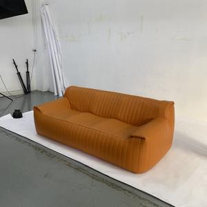 โซฟาหนัง <span class=keywords><strong>cinna</strong></span> Sandra ทันสมัยกลางศตวรรษโซฟาห้องนั่งเล่น - Product Image 1