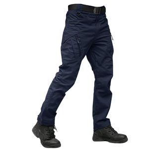 Pantalones DE TRABAJO Cargo personalizados para hombre con impresión de logotipo, pantalones multibolsillos duraderos para taller industrial y uso informal - Product Image 1