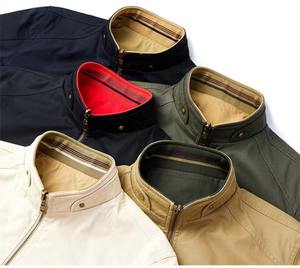 Veste Safari Homme XL à Col Montant et Col Rond, Double Face, 100% Coton, avec Détails Brodés, Respirante, Veste Premium - Product Image 6