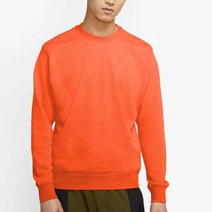 Custom Unisex Plain Crewneck <b>Sweatshirt</b> <b>Embroidery</b> French Terry High Quality Blank Cotton Crewneck <b>Sweatshirt</b> for Men - Product Image 1