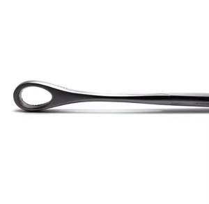 คีมจับฟองน้ำแบบมีฟันเลื่อยสำหรับการผ่าตัดและเจาะร่างกาย รุ่น Rampley พร้อมที่จับฟองน้ำ - Product Image 2