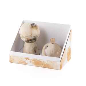 Brûleur d'encens religieux en résine et bois pour la maison et le jardin - Diffuseur de parfum durable et écologique pour encens chinois - Product Image 4