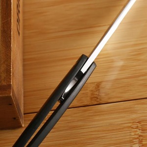 Kit de rasage de rasoir droit pour hommes Offre Spéciale Premium en acier inoxydable 420 avec manche en bois naturel Utilisation pour le visage et le corps - Product Image 5