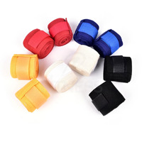 Bandages de boxe en coton avec logo personnalisé, élastiques, respirants, antidérapants, style mexicain 180