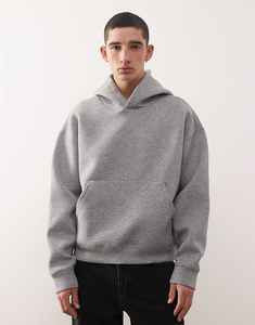 Men's <b>Trendy</b> Acid Wash Rhinestone 100% Cotton Oversized Casual Winter Bling Pullover <b>Hoodie</b> with Pouch Pocket Customized Design - Product Image 5