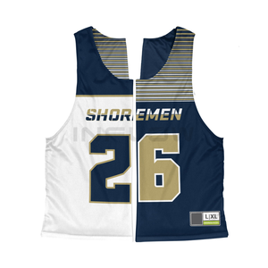 Maillot de football américain réversible Design rétro Sublimation crosse uniforme chemise ensemble hommes crosse maillot - Product Image 2