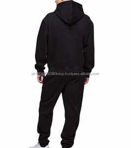 Survêtements pour hommes de haute qualité avec logo personnalisé, ensemble de deux pièces, vêtements décontractés d'hiver, manches longues, survêtement à capuche pour hommes - Product Image 2