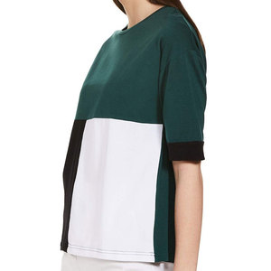 T-shirt surdimensionné pour femme avec logo personnalisé, coton lourd, coupe ample, fournisseur d'usine en gros - Product Image 3