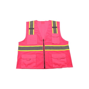 Chaleco de Seguridad Reflectante de Alta Visibilidad para Trabajo, Personalizable con Logotipo, Varios Tamaños, Ropa de Trabajo OEM - Product Image 3