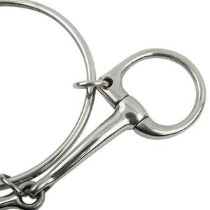 Hot Sale Stainless Steel Snaffle Riding Bits <b>Horse</b> Racing Mouth Bits Equestrian <b>Products</b> for <b>Horse</b> <b>Care</b> - Product Image 3