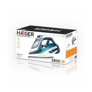 Ferro da stiro a vapore Ultra Steam 2800W con piastra in acciaio inossidabile (Haeger SI-280.014A) - Product Image 2