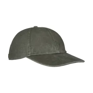 Cappello Promozionale Personalizzabile a 6 Pannelli Effetto Stone Washed con Accessori - Product Image 2