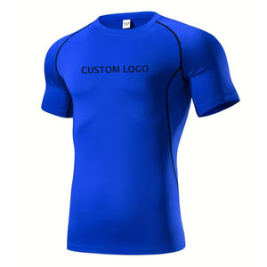 เสื้อรัดกล้ามแขนสั้นสำหรับผู้ชาย MMA BJJ - พิมพ์ลายแบบระเหิดตามสั่ง ระบายอากาศ ป้องกันรังสียูวี แห้งเร็ว สำหรับการต่อสู้ - Product Image 3