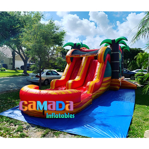Castillo que rebota, Castillo de salto inflable comercial, Tobogán, Combo, ciudad divertida para niños - Product Image 6