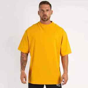 T-shirt Homme en Coton Premium Épais à Épaules Tombantes, Personnalisable avec Logo OEM, Vente en Gros - Product Image 4