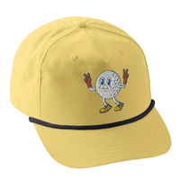 Cuerda Sombreros Béisbol 6 Panel Gorras Gorra de golf Impermeable Contraste Color Estructurado Etiqueta bordada Etiqueta Interior Cierre Snapback