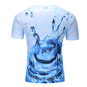 T-Shirt Homme en Coton Polyester 220 Grammes Design Personnalisable Manches Courtes Motif Solide Tricoté Sublimation Fabriqué au Pakistan - Product Image 2