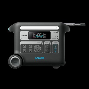 Estación de Energía Portátil Anker SOLIX 35678, 2048Wh, 2400W, Onda Sinusoidal Pura, Iones de Litio, MPPT Solar, Compresor de Aire para Auto, Linterna - Product Image 1