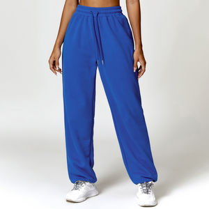 Pantalones de chándal de algodón de alta calidad para mujer Joggers de moda con tobillo ajustable Pantalones de chándal de cintura media para mujer al por mayor - Product Image 2