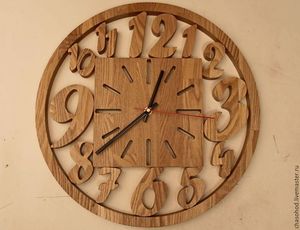 RELOJ DE PARED DE MADERA PERSONALIZADO DEL CUERPO PARA LA DECORACIÓN ELEGANTE DEL HOGAR Cuerpo de bambú MODERNO con Rosh natural para ocasiones de boda - Product Image 2
