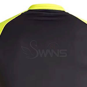 Prix de gros Chemises de compression pour hommes Vêtements de fitness Spandex/Polyester Respirant Haute qualité Manches courtes - Product Image 6