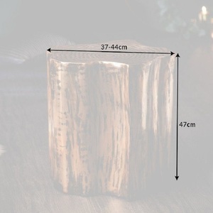 โต๊ะข้างต้นไม้อะลูมิเนียม,งานทำมือหรูหราโบราณทองแดงใช้สำหรับตกแต่งภายในห้องนั่งเล่น - Product Image 6