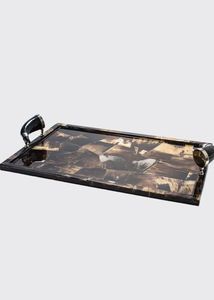 Rustique-Plateaux de service décoratifs en corne naturelle fabriqués à la main pour la maison Plateau décoratif élégant et durable pour la décoration de la maison et de la cuisine - Product Image 5