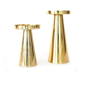 Candelabros de pilar de Metal hechos a mano de primera calidad, centros de mesa de boda, portavelas de Metal, soporte de vela para Festival, decoración del hogar - Product Image 1