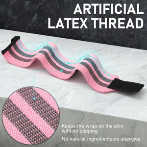 Muñequeras ajustables y duraderas para entrenamiento de gimnasia, equipo de levantamiento de pesas de seguridad para levantamiento de pesas y envolturas de entrenamiento cruzado - Product Image 3