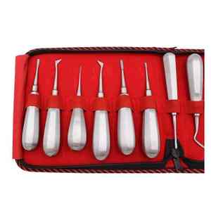 Elevador Dental Manual de Acero Inoxidable de Alta Calidad, Fórceps para Extracción de Dientes, Instrumento de Clase II con Certificación CE - Product Image 2